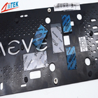 중국 제조업체 높은 열 전도성 12W 회색 실리콘 열 패드